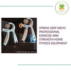 Spring Grip Men's Professional Exercise Arm Strength Home Fitness Equipment by@Outfy