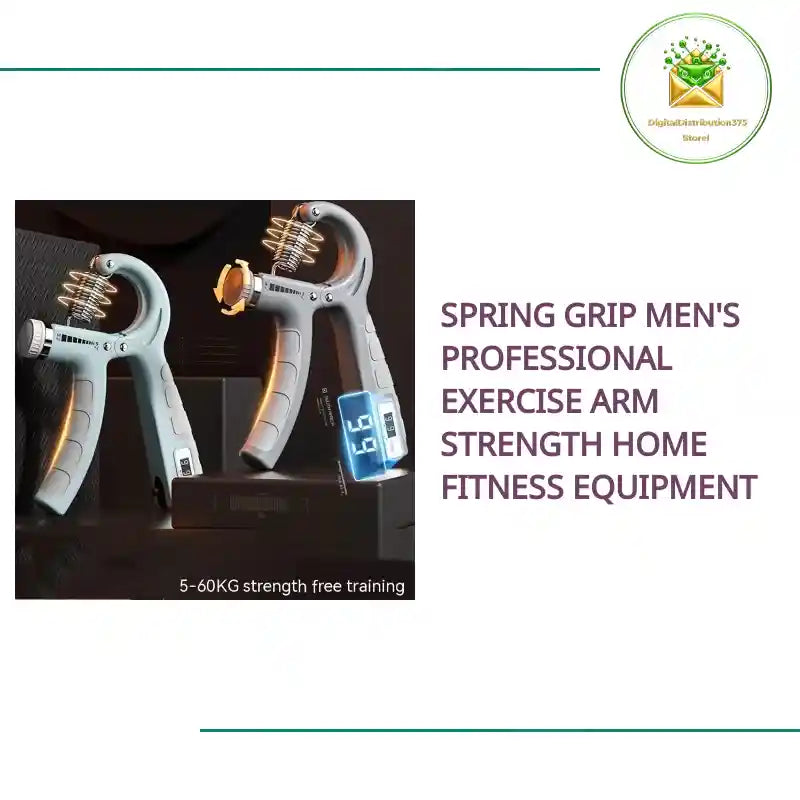 Spring Grip Men's Professional Exercise Arm Strength Home Fitness Equipment by@Outfy