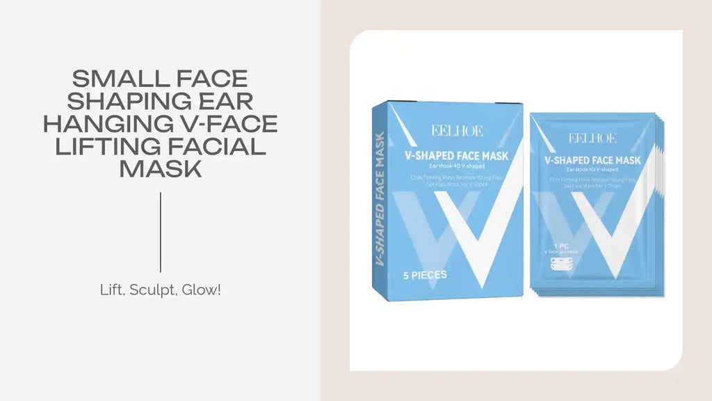 Small Face Shaping Ear Hanging V-face Lifting Facial Mask by@Outfy