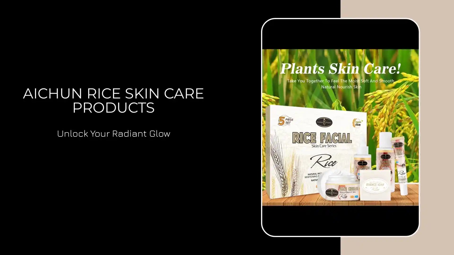 Aichun Rice Skin Care Products by@Outfy