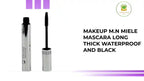 Makeup M.N Miele Mascara Long Thick Waterproof And Black by@Outfy