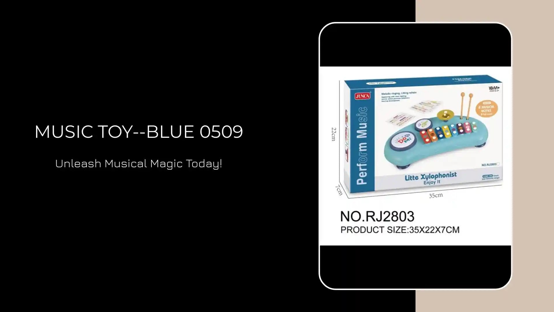 Music Toy--Blue 0509 by@Outfy