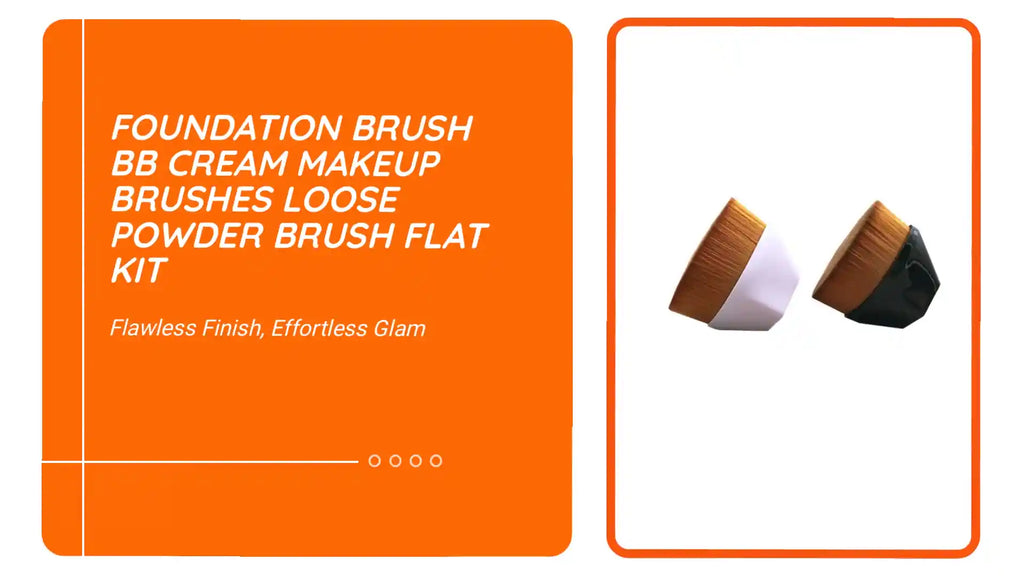 Foundation Brush BB Cream Makeup Brushes Loose Powder Brush Flat Kit by@Outfy