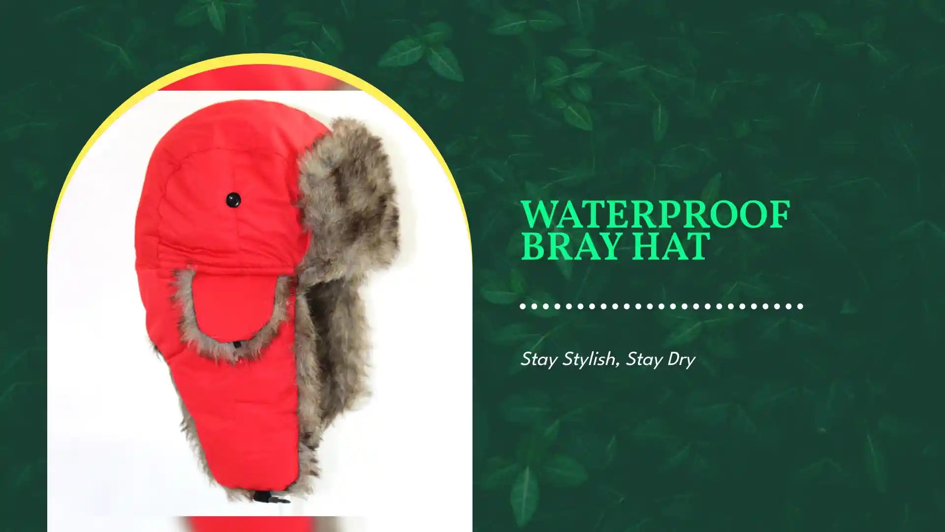 Waterproof Bray Hat by@Outfy