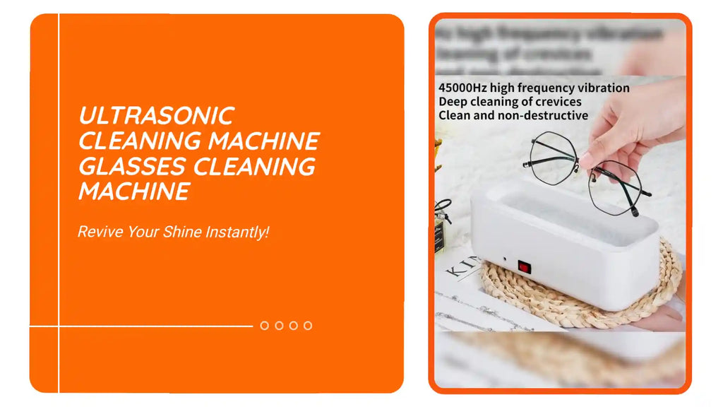 Ultrasonic Cleaning Machine Glasses Cleaning Machine by@Outfy
