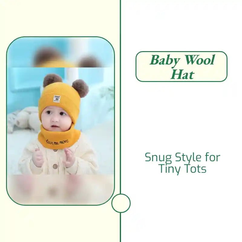 Baby wool hat by@Outfy