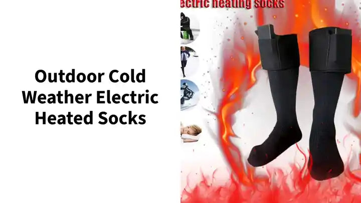 Outdoor Cold Weather Electric Heated Socks by@Outfy