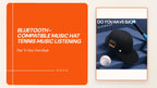 Bluetooth-compatible Music Hat Tennis Music Listening by@Outfy