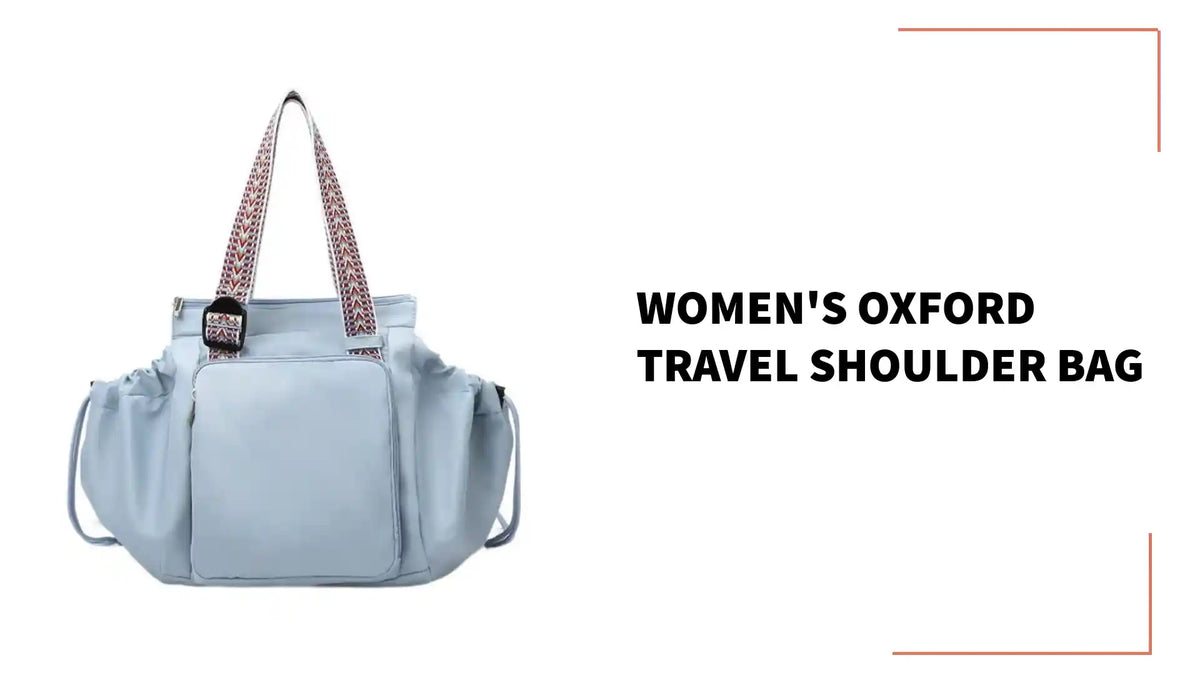 Women's Oxford Travel Shoulder Bag by@Outfy