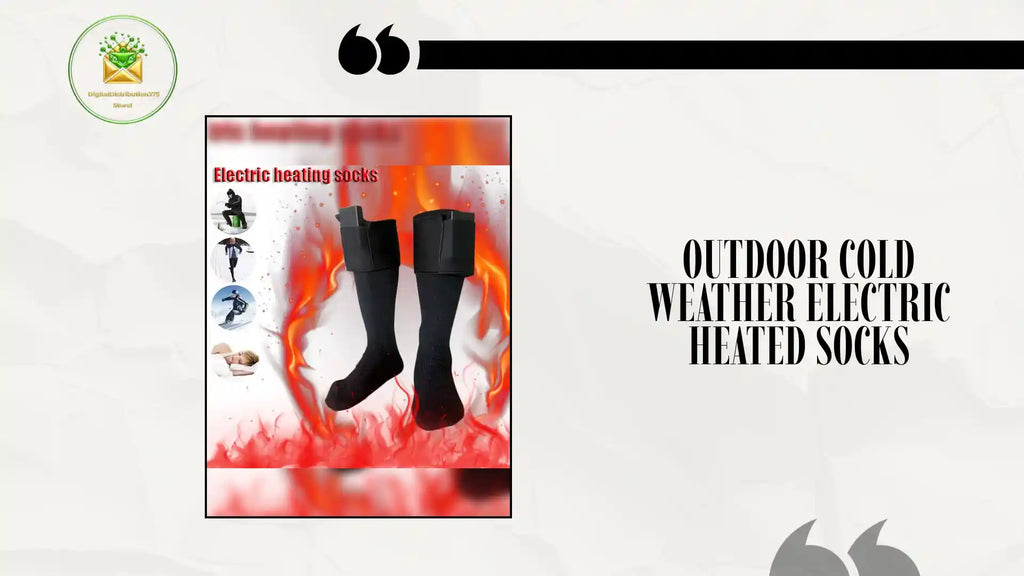 Outdoor Cold Weather Electric Heated Socks by@Outfy