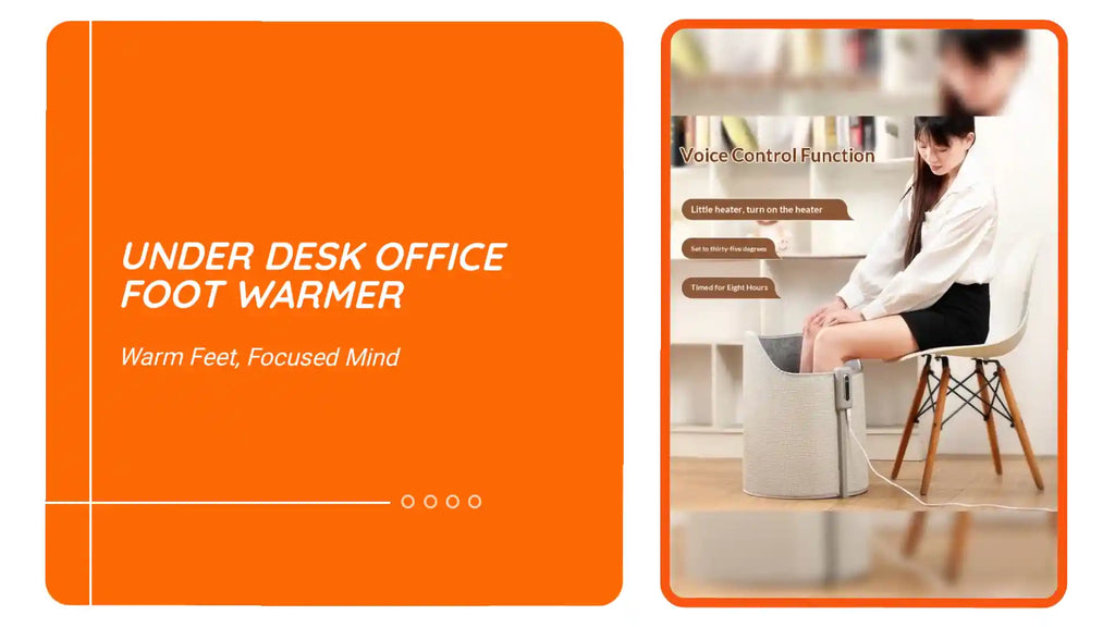 Under Desk Office Foot Warmer by@Outfy