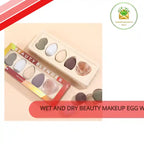 Wet And Dry Beauty Makeup Egg With Metal Stand by@Outfy