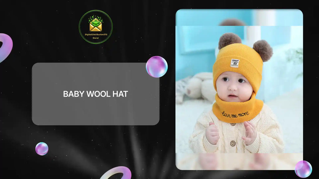 Baby wool hat by@Outfy