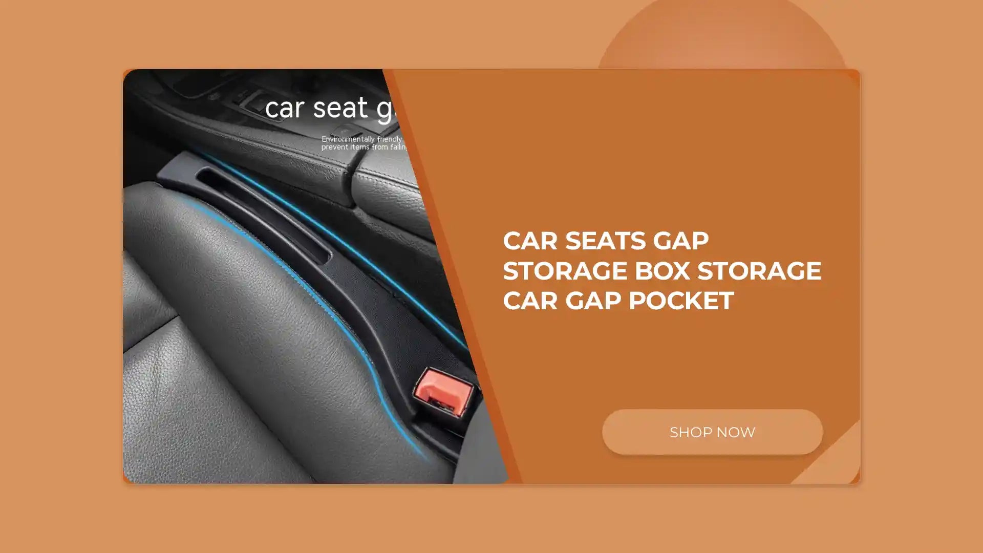 Car Seats Gap Storage Box Storage Car Gap Pocket by@Outfy