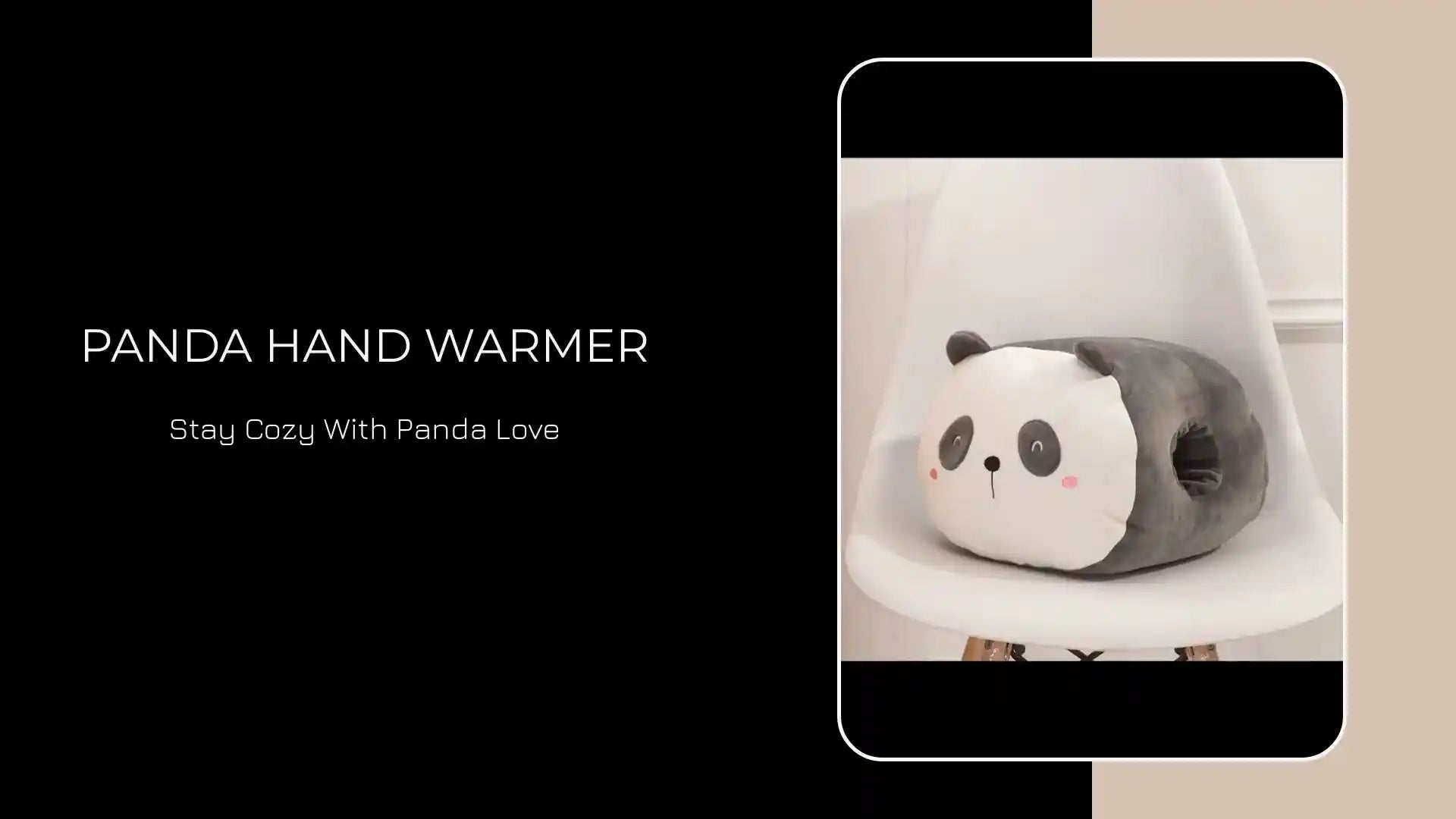 Panda Hand Warmer by@Outfy
