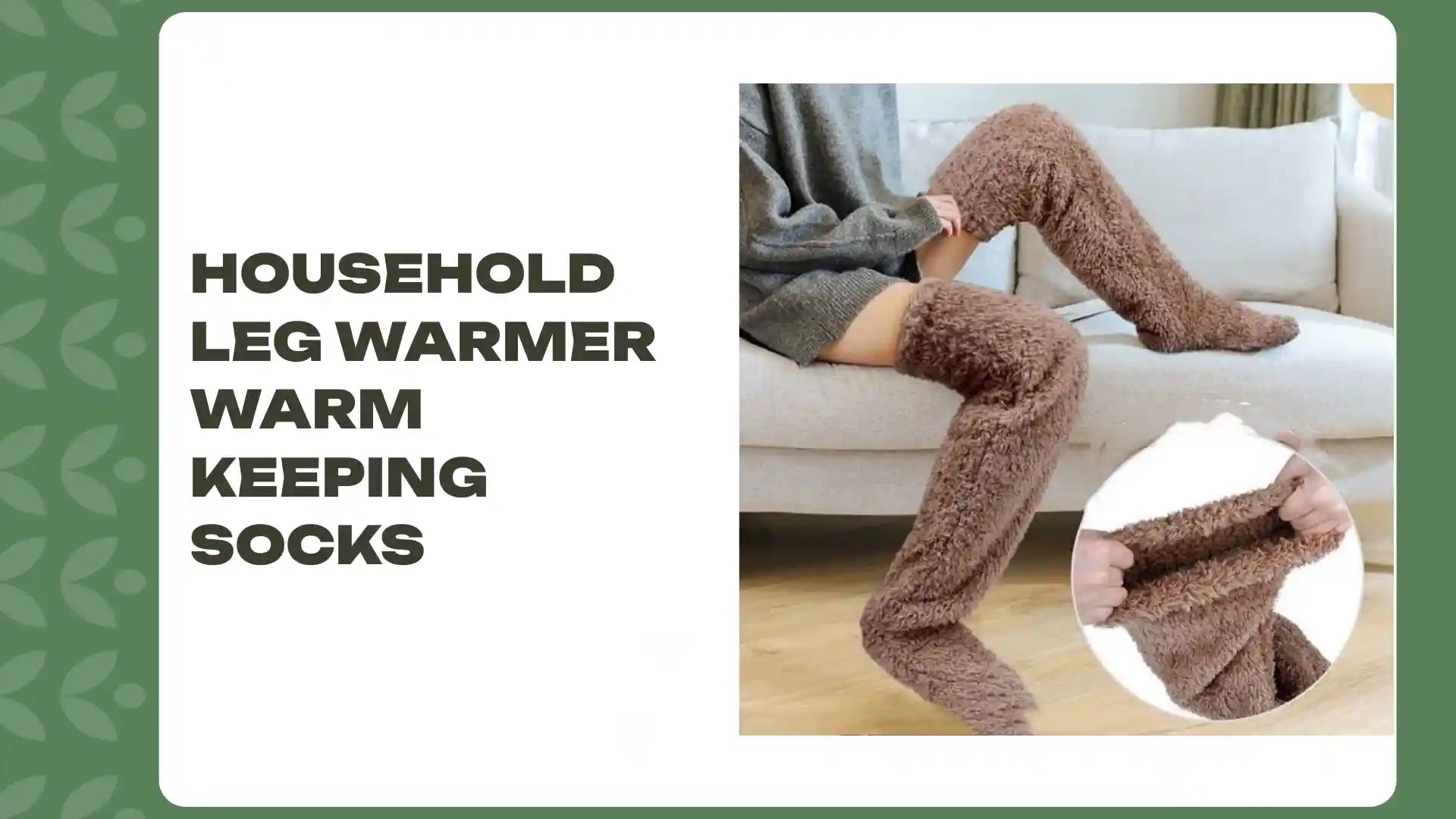Household Leg Warmer Warm Keeping Socks by@Outfy