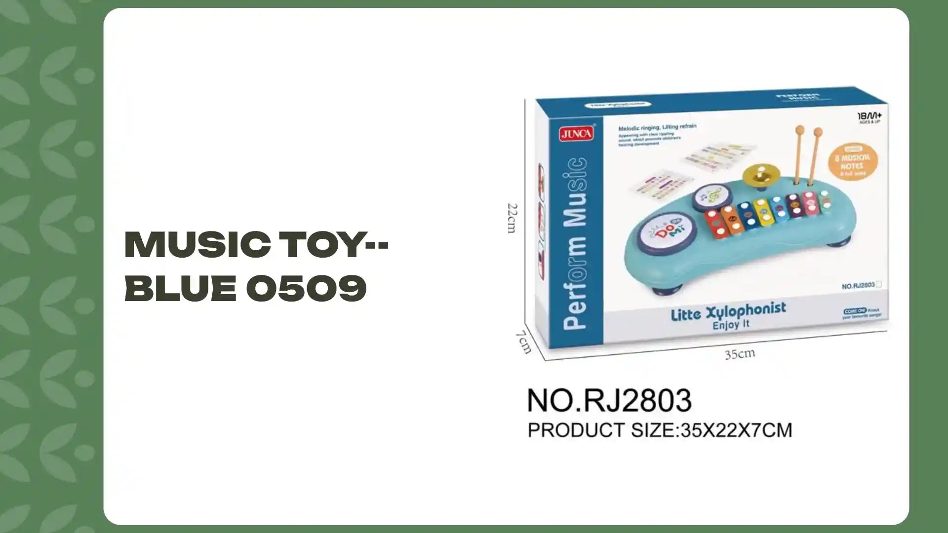 Music Toy--Blue 0509 by@Outfy