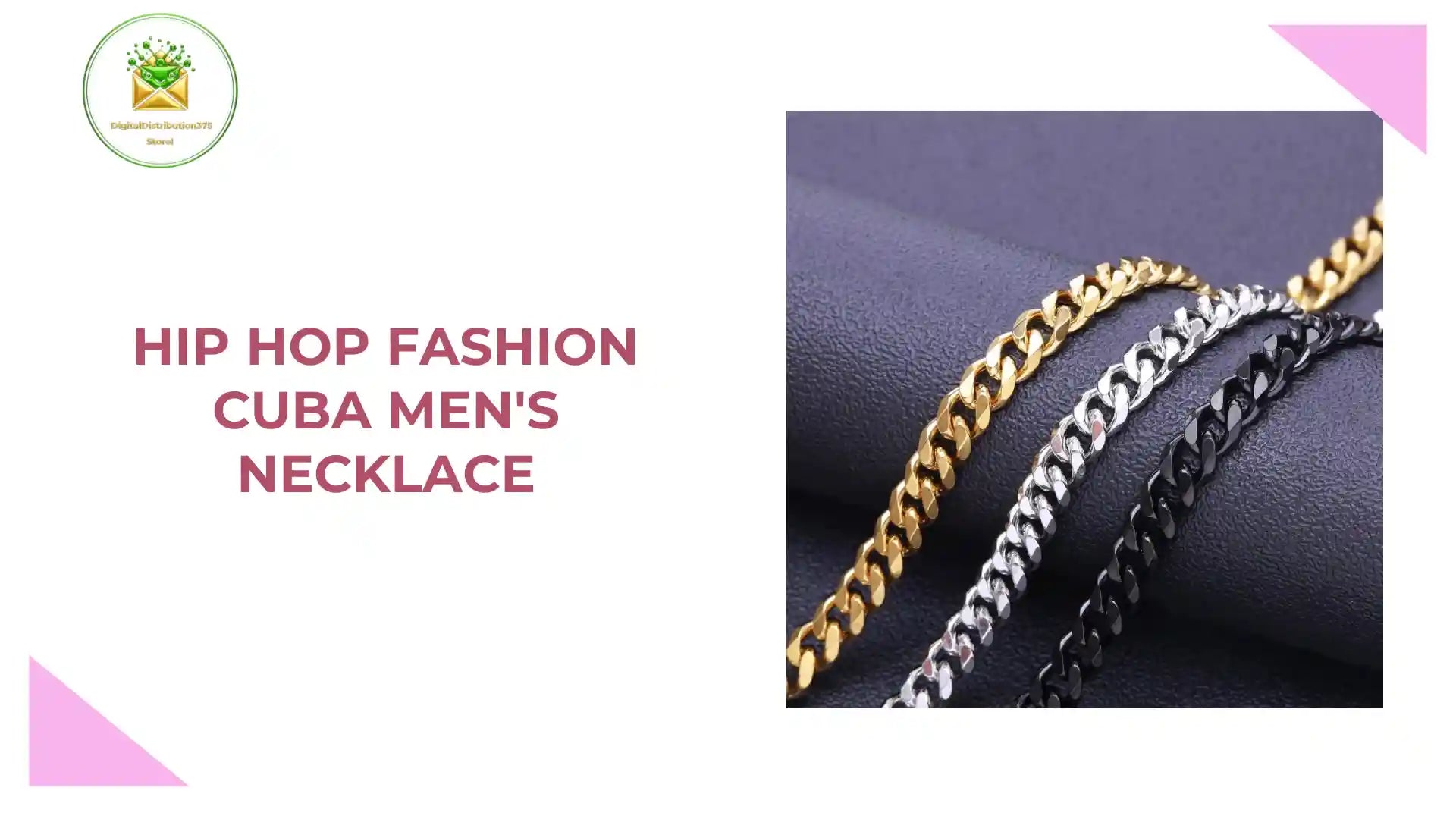 Hip Hop Fashion Cuba Men's Necklace by@Outfy