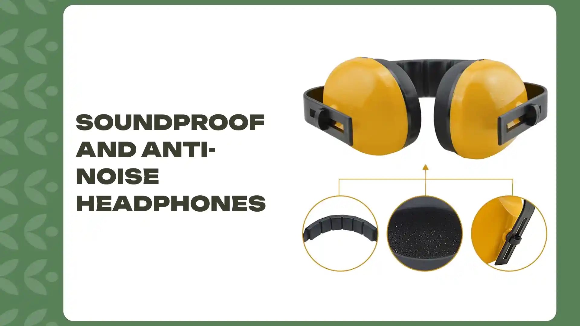 Soundproof and anti-noise headphones by@Outfy