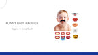 Funny baby pacifier by@Outfy