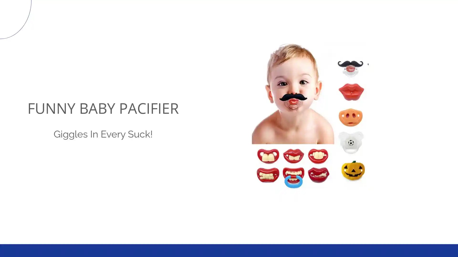 Funny baby pacifier by@Outfy