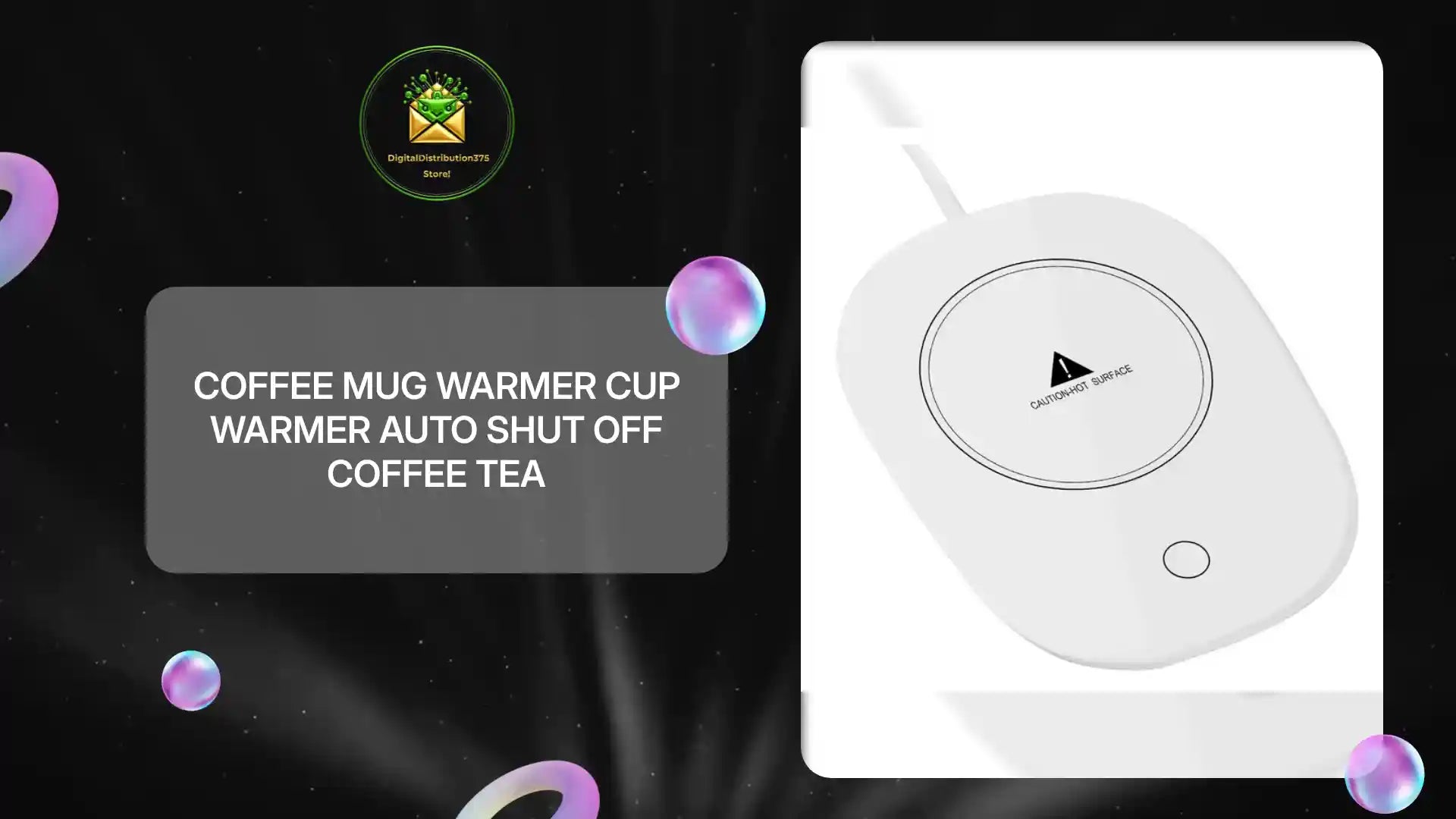Coffee Mug Warmer Cup Warmer Auto Shut Off Coffee Tea by@Outfy
