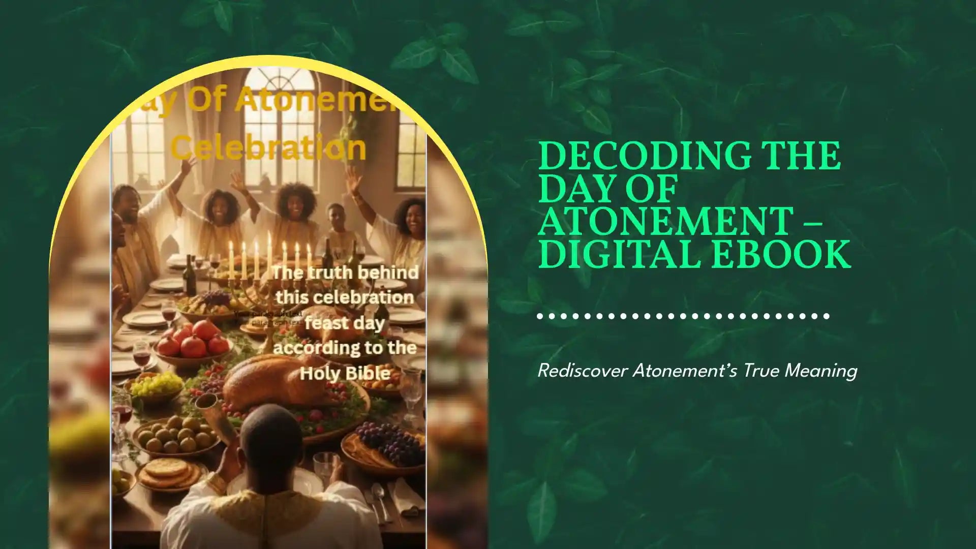 Decoding the Day of Atonement &ndash; Digital Ebook by@Outfy