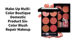 Make-up Multi-color Boutique Domestic Product Six-color Blush Repair Makeup by@Outfy