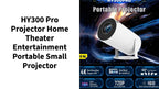 HY300 Pro Projector Home Theater Entertainment Portable Small Projector by@Outfy