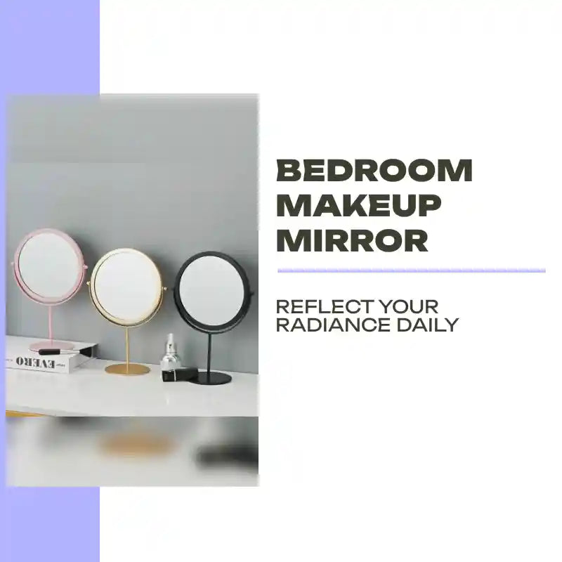 Bedroom makeup mirror by@Outfy