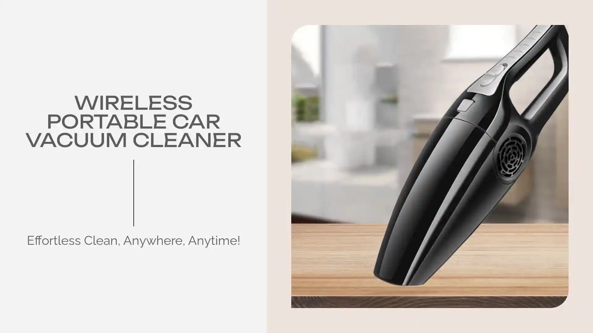Wireless Portable Car Vacuum Cleaner by@Outfy