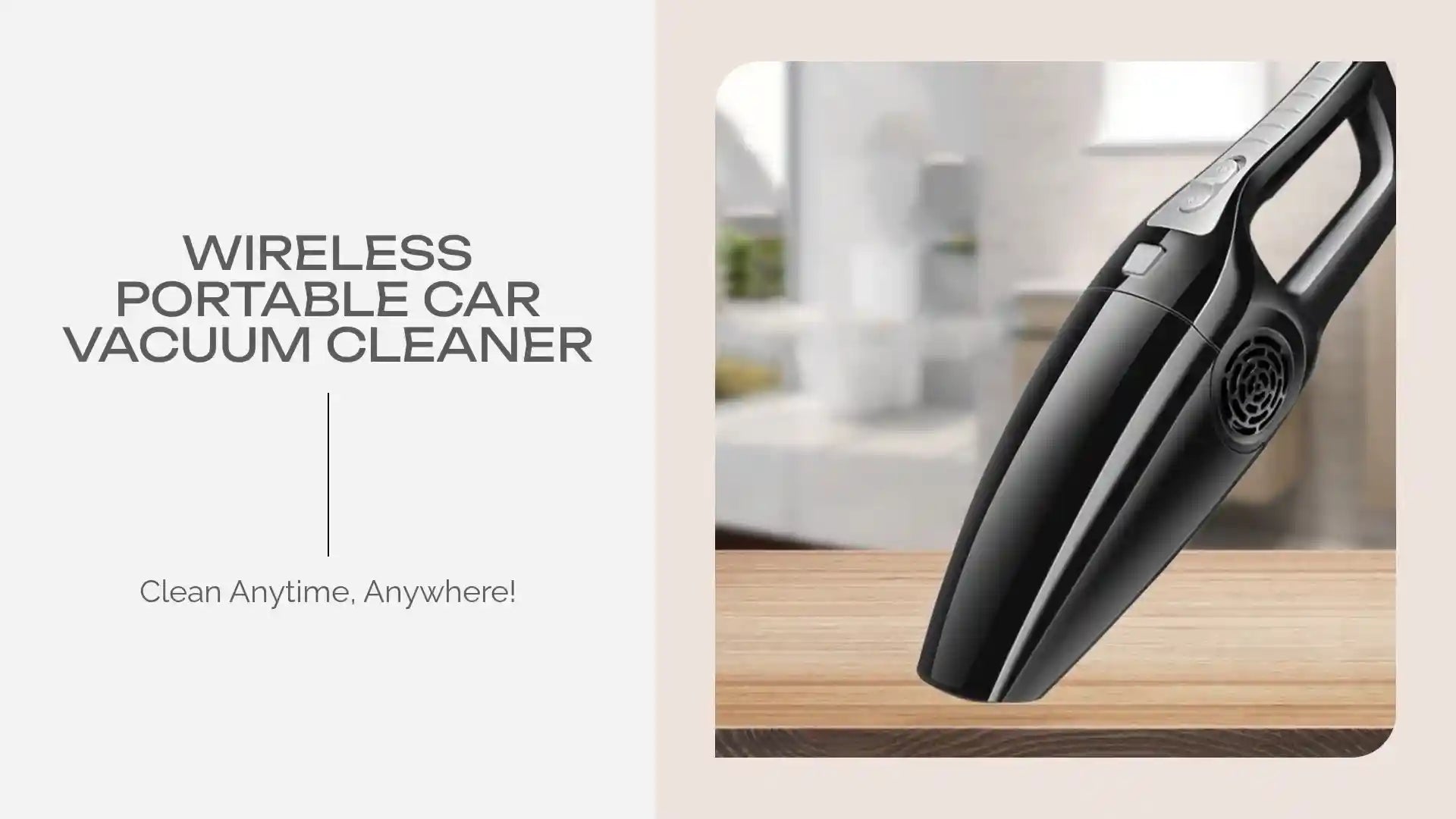 Wireless Portable Car Vacuum Cleaner by@Outfy