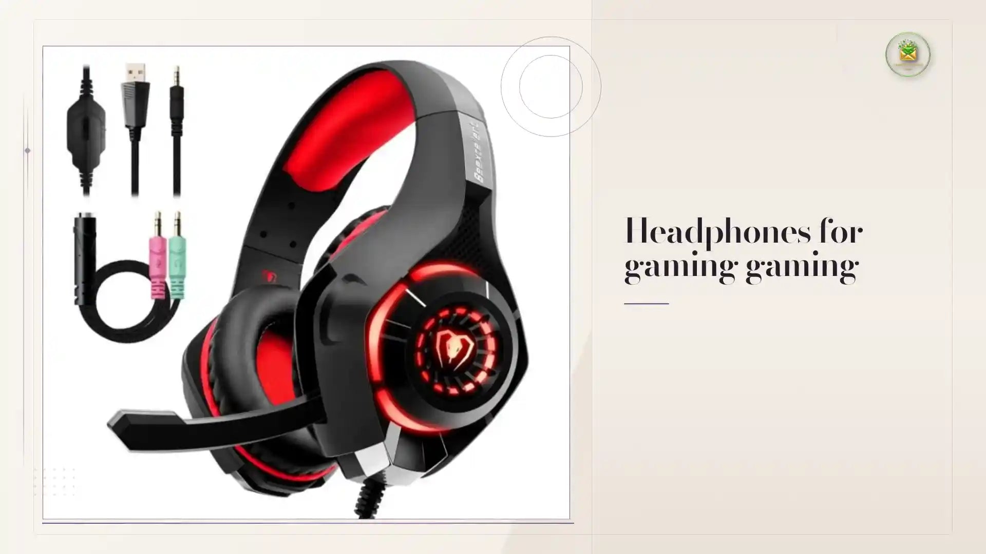 Headphones for gaming gaming by@Outfy