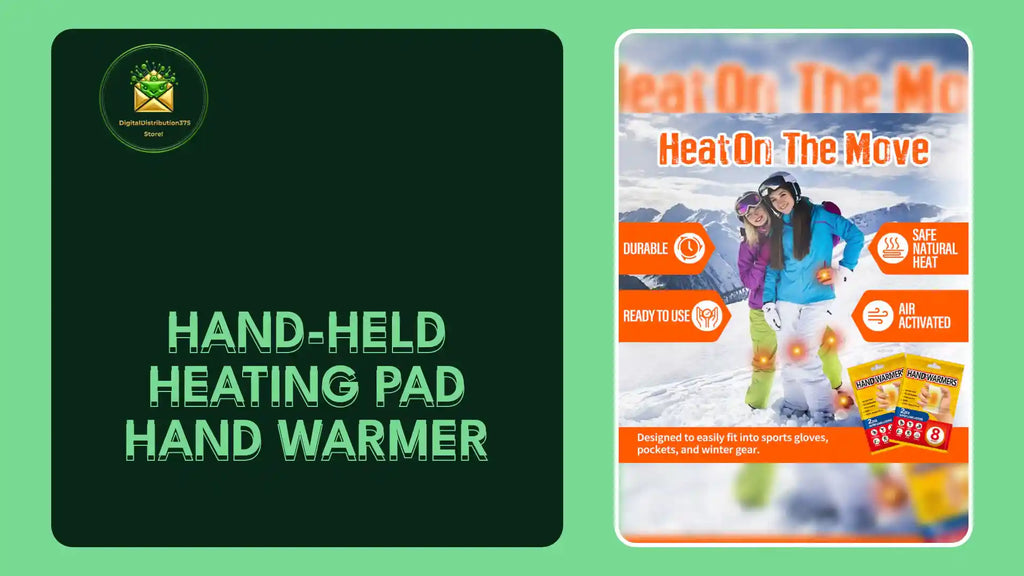 Hand-held Heating Pad Hand Warmer by@Outfy