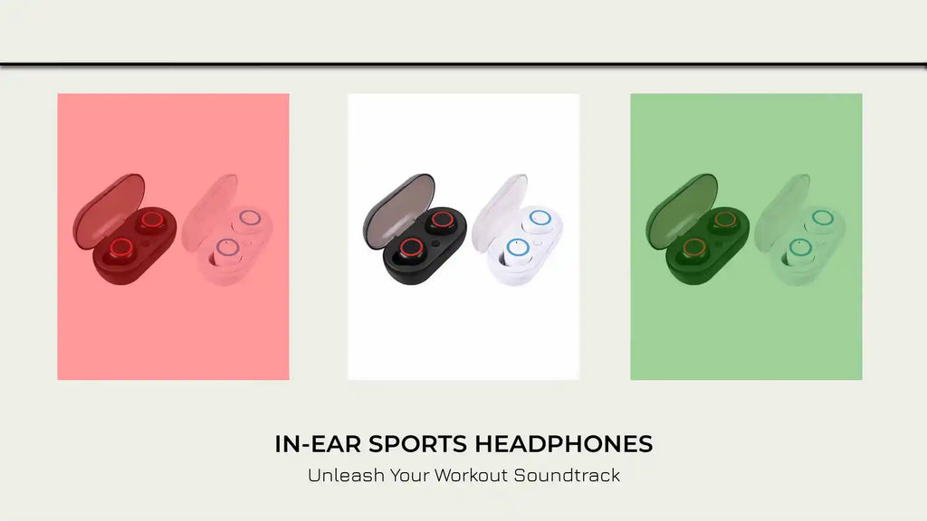 In-ear sports headphones by@Outfy
