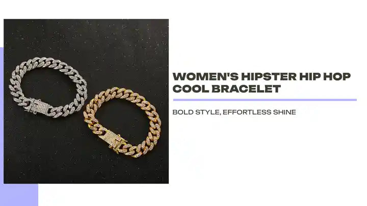 Women's Hipster Hip Hop Cool Bracelet by@Outfy