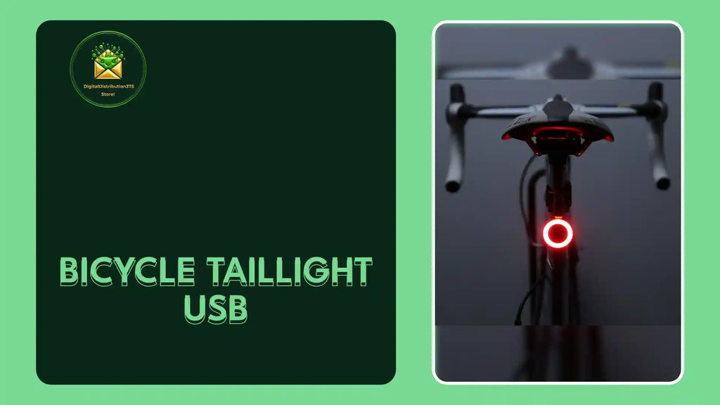 Bicycle taillight usb by@Outfy