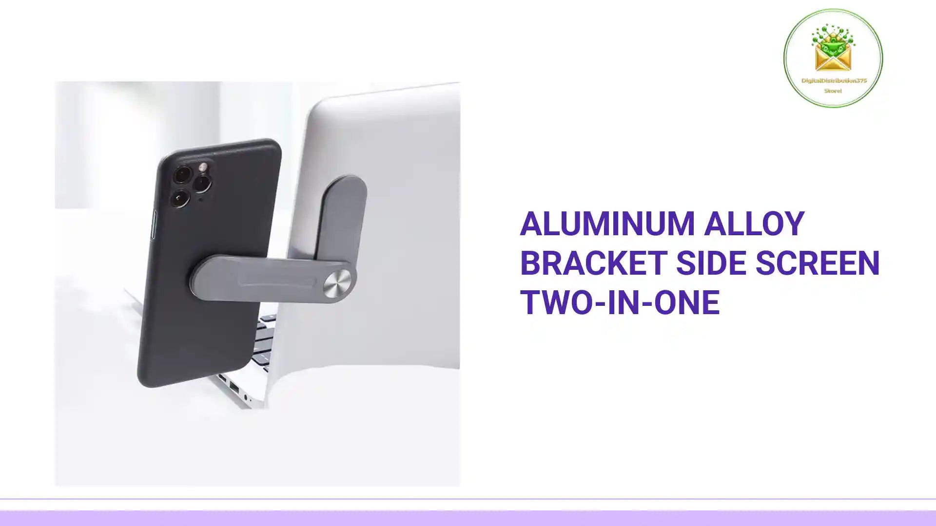 Aluminum Alloy Bracket Side Screen Two-in-one by@Outfy
