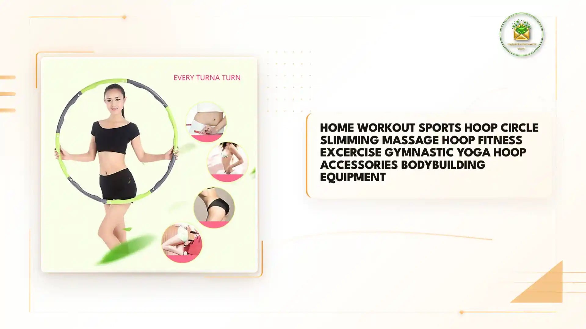 Home Workout Sports Hoop Circle Slimming Massage Hoop Fitness Excercise Gymnastic Yoga Hoop Accessories Bodybuilding Equipment by@Outfy