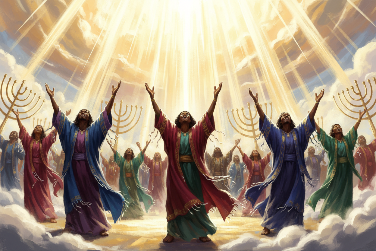 Rejoicing Before YHWH - No Cross
